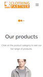 Mobile Screenshot of clothingpartner.com